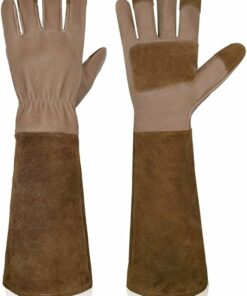 Cowhide Leather Rose Pruning Gloves TO14