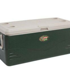 Coleman Xtreme 150 qt Eco-Friendly Cooler, Green - 223-Can Capacity, Heavy-Duty with Cup Holders