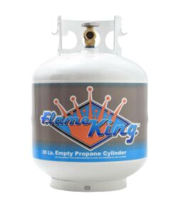 Flame King 20 lbs Propane Tank with OPD Valve, Rust-Resistant Steel, DOT/TC Approved