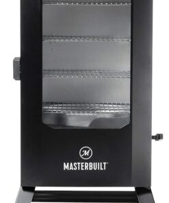 Masterbuilt 40" Digital Electric Smoker, 4 Racks, Black, Thermostat Control