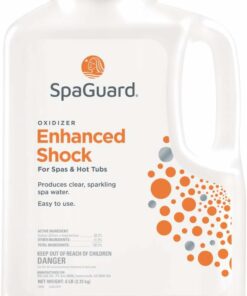 SpaGuard Enhanced Spa Shock 6lbs - Multi-Purpose Water Treatment for Clarity & Odor Elimination