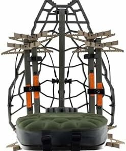 XOP Vanish Evolution 11 Lb Cast Aluminum Hang-On Treestand for Deer Hunting
